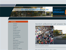 Tablet Screenshot of fus-laupheim.de